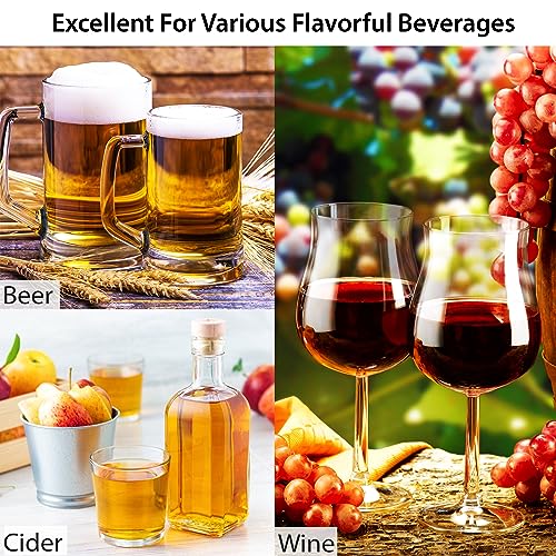Eselect 11" (10 Pack) Hops, Grain & Spice Beer Brewing Bags Cotton Mesh Steeping Bags for Beer Wine, Cider, Tea, Soups & Nut Milk, Hops & Grain Socks for Dry Hopping for Micro Brewing or Homebrewing by Eselect - Image 7