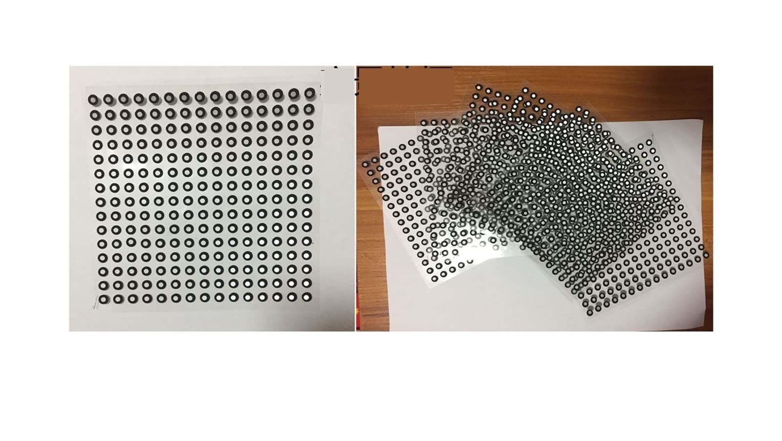 Scanner 3D points de marquage réfléchissants 3mm cibles de numérisation haute précision