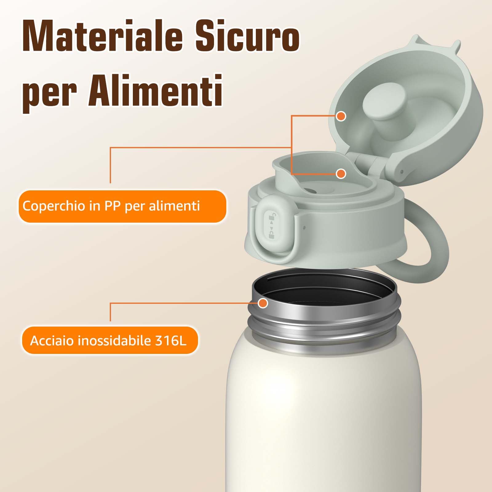 UKEXE Scaldabiberon Portatile per Latte Materno, Formula o Acqua - Capacità 385 ml - 100W Riscaldamento Rapido e Controllo Preciso della Temperatura - Scaldalatte per Neonati Ideale per Viaggi