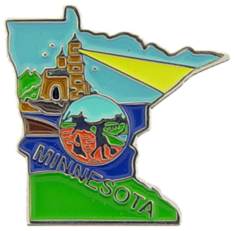 Minnesota Map Shaped Map AO-023PP