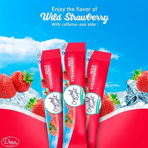 Miniatura 8 de Crystal Light Packets - Limonada clara de cristal - Ponche de fruta claro de cristal - Fresa silvestre claro de cristal - Luz de cristal de limonada