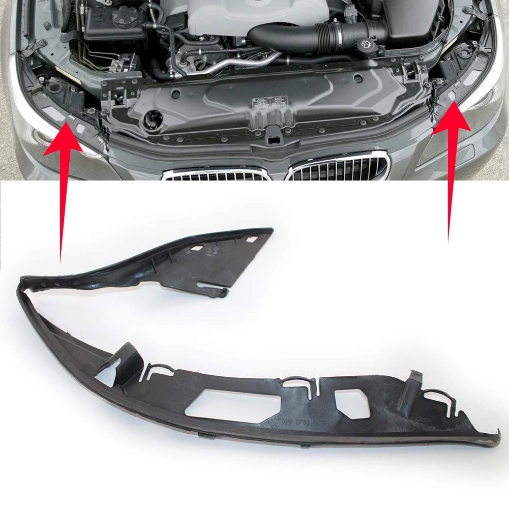 Bnwoinb Pair L + R Upper Headlight Lens Housing Cover Gasket for 
