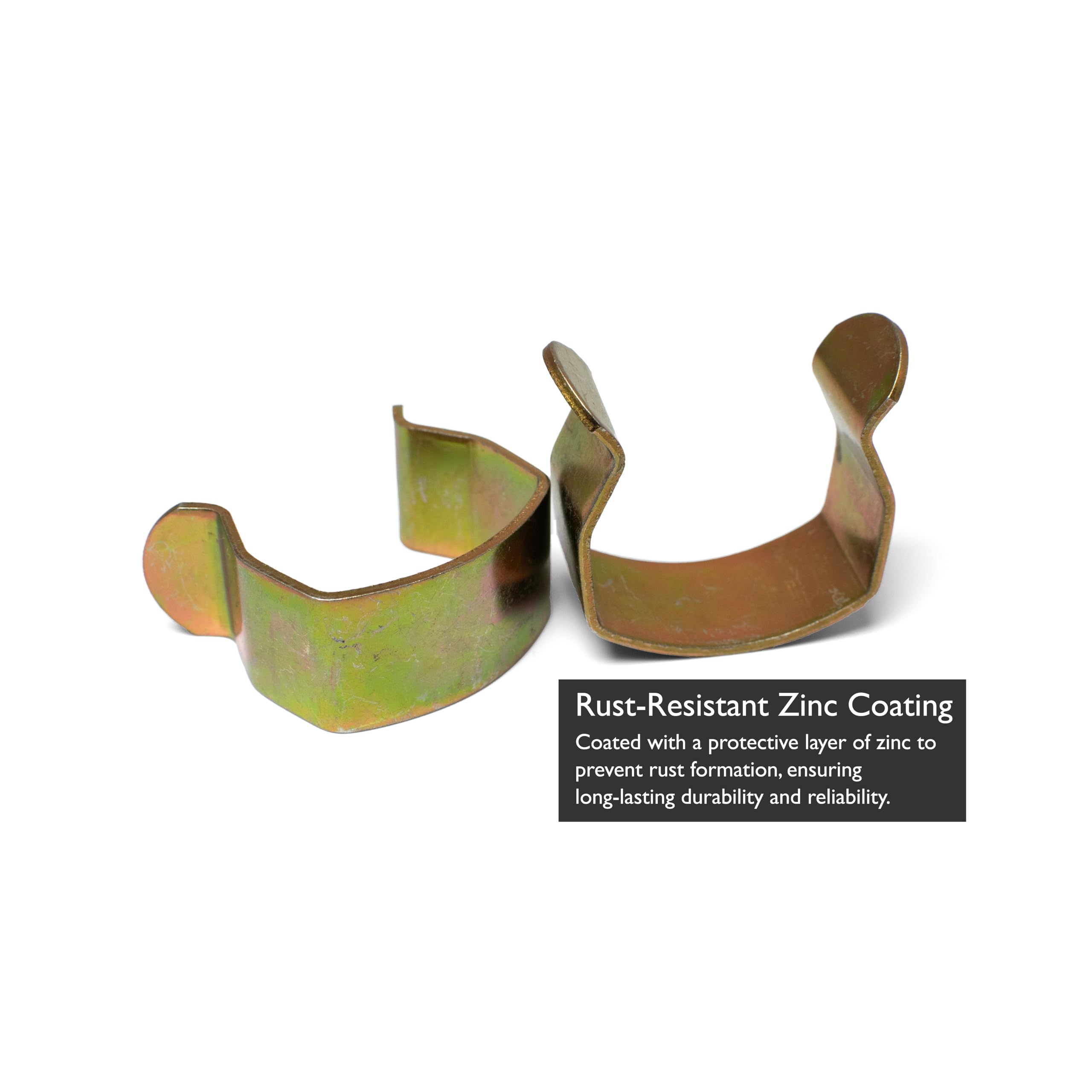 Clip A U Per Divani E Basi Ottomane - Acciaio Zincato, Confezione Da 4, Antiruggine, Facile Installazione - Foto 11