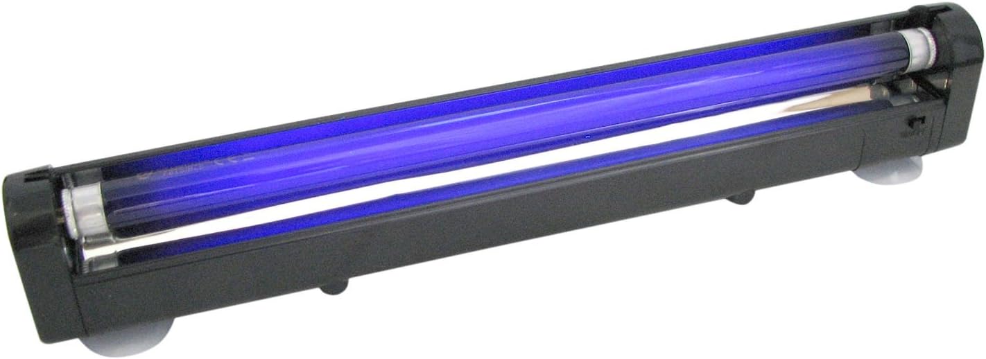 12" Long Battery Operated Fluorescent Blacklight. Great for Halloween!
