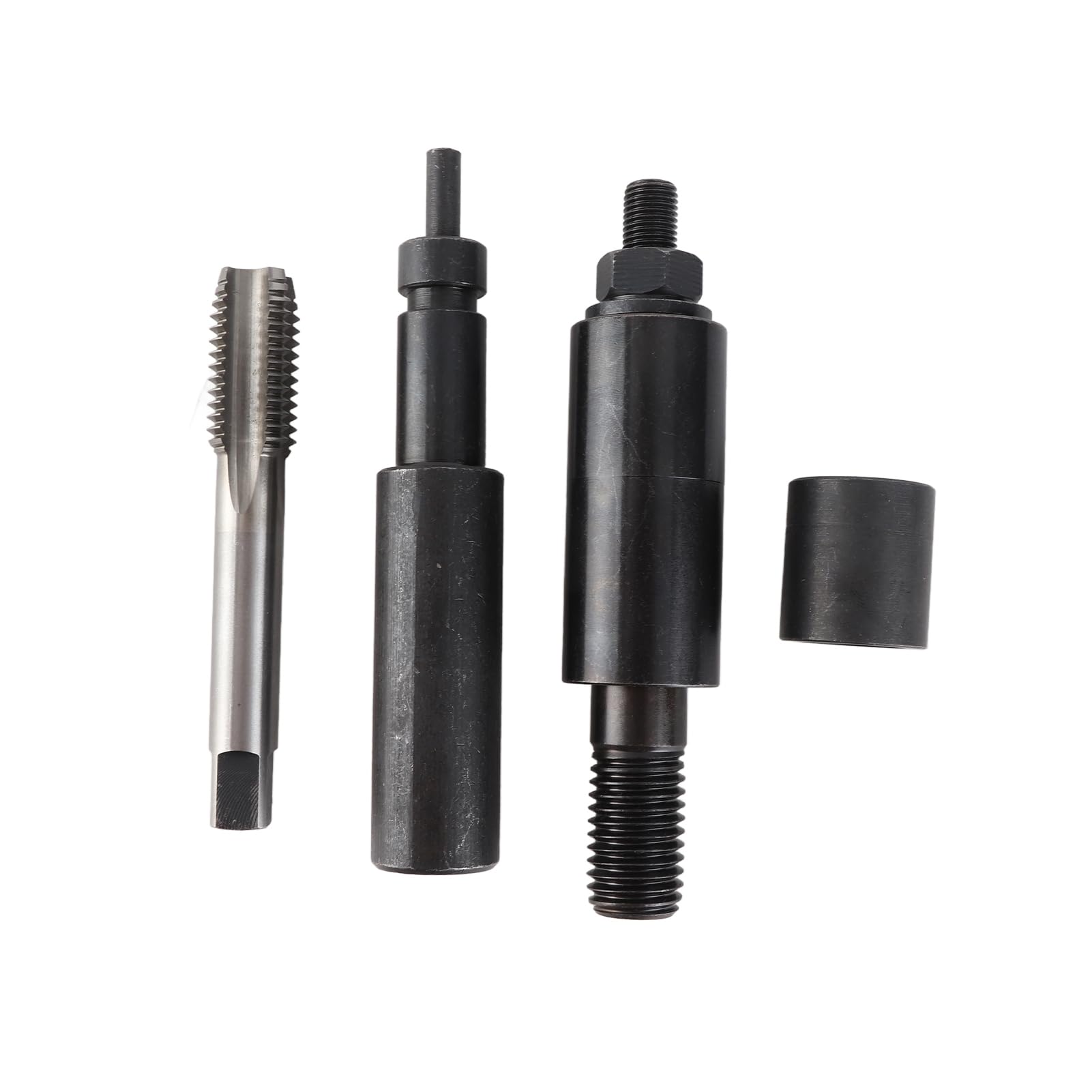 Tbest Kit de Instalación de Removedor de Manga de Inyector, 4 Piezas, Apto para Motores Diésel 6.0L 6.4L 2003-2010 con Grifo Separado y Junta Tórica