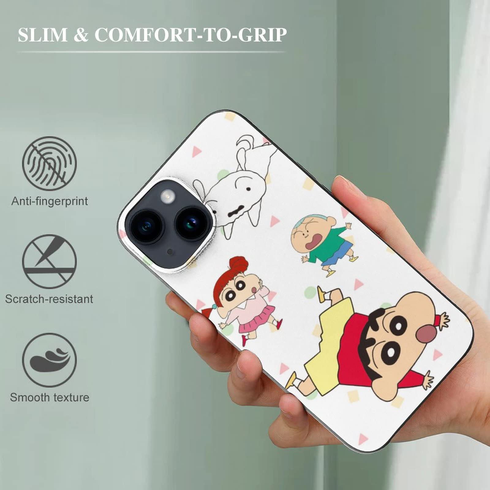 CASSETiFY クレヨンしんちゃん iPhone15proケース Amazon.co.jp: クレヨンしんちゃん iPhone15 Pro 用 ケース