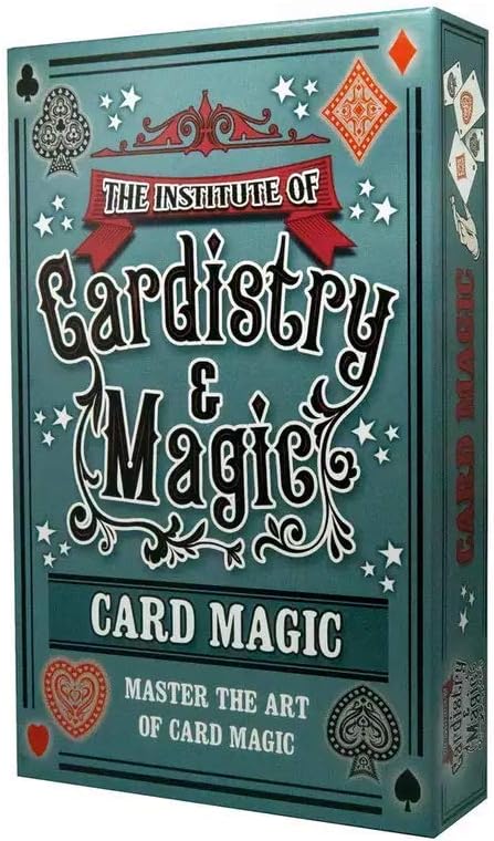CartamundiThe Institute of Cardistry & Magic - Card Magic Double deck set, Video Tutorials Included, Includes Copag 310 Decks, Great Gift For Kids Aged 8+
