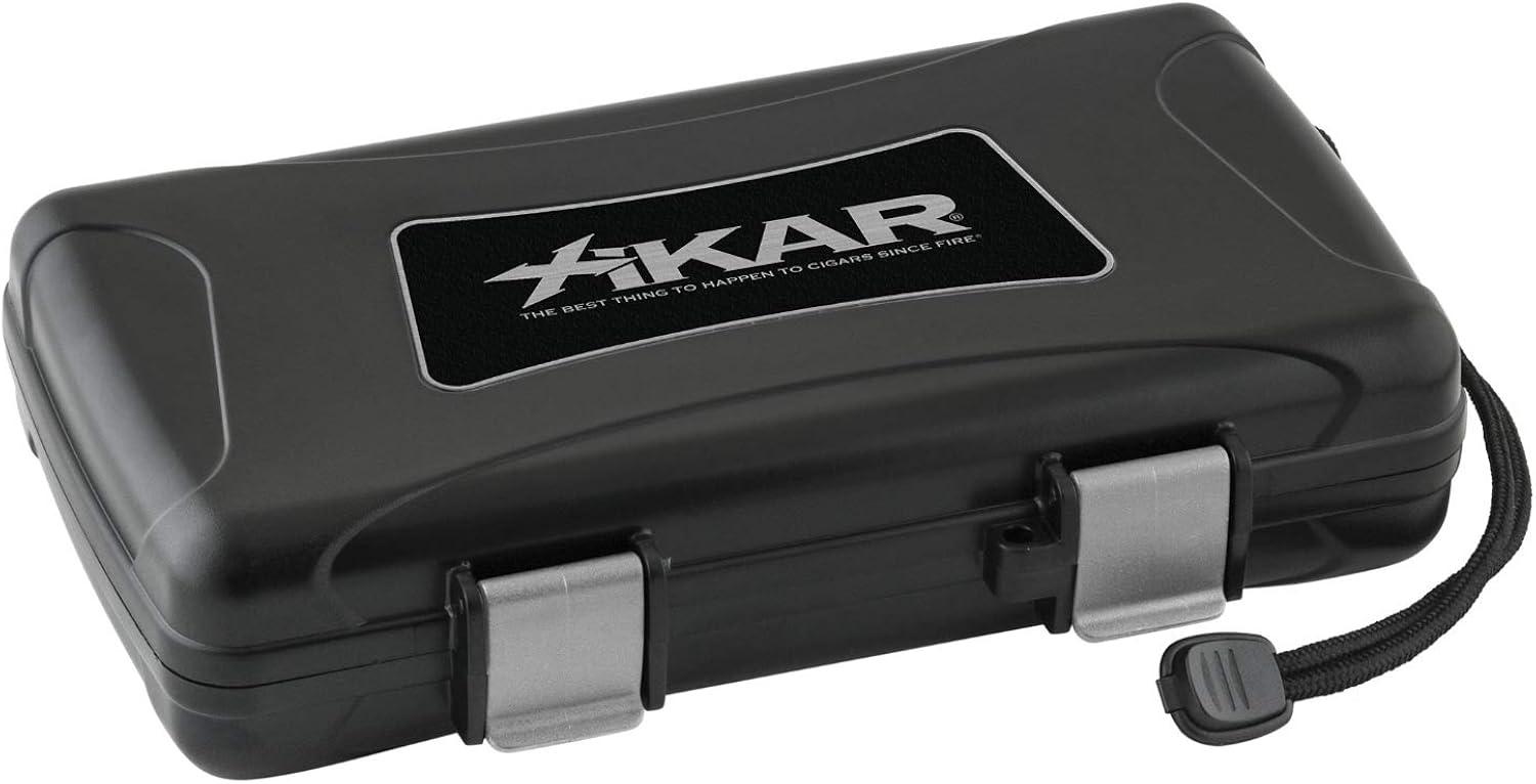 Xikar Cigar Travel Humidor, Extreme Protection, Rugged