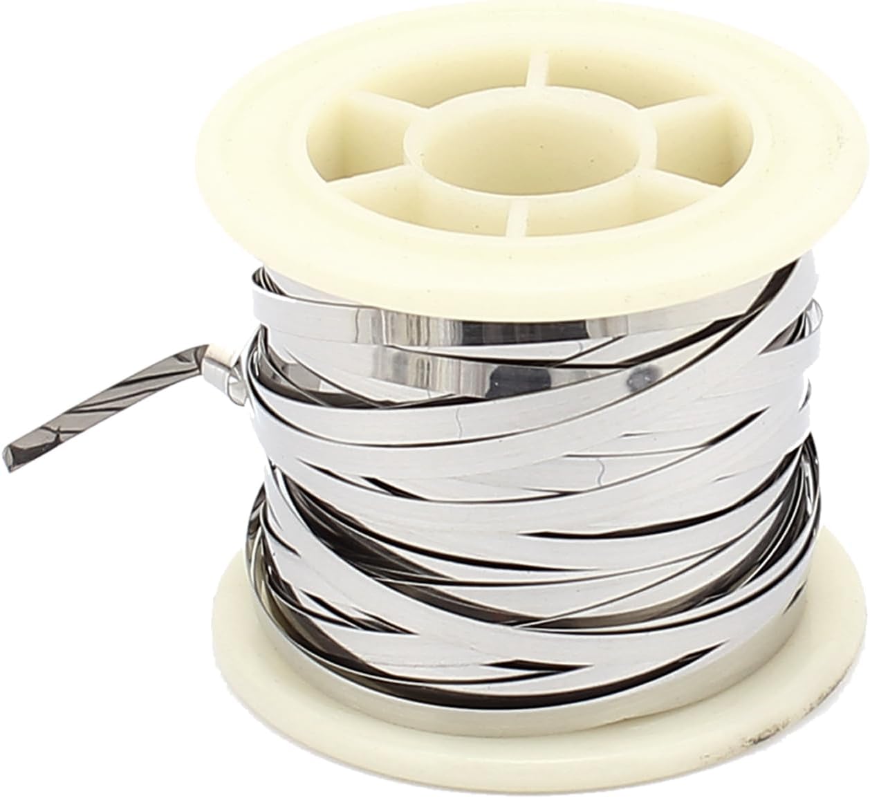Flat Heater Wire Nichrome High Resistance Stability,[for Heating Elements Machine] - 33 Ft(10m) x 0.2 x 3mm/1 Pcs