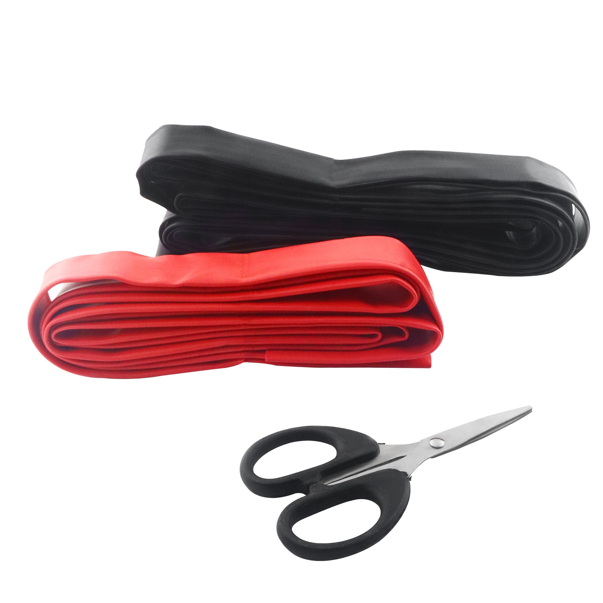 ONLISUM 3:1 Waterproof Heat Shrink Tubing, 2 Pcs 3/8 Inch 6 Ft Marine Adhesive Shrinkable Wire Wrap Tube, Insulation Sealing Wear-Resistant Cable
