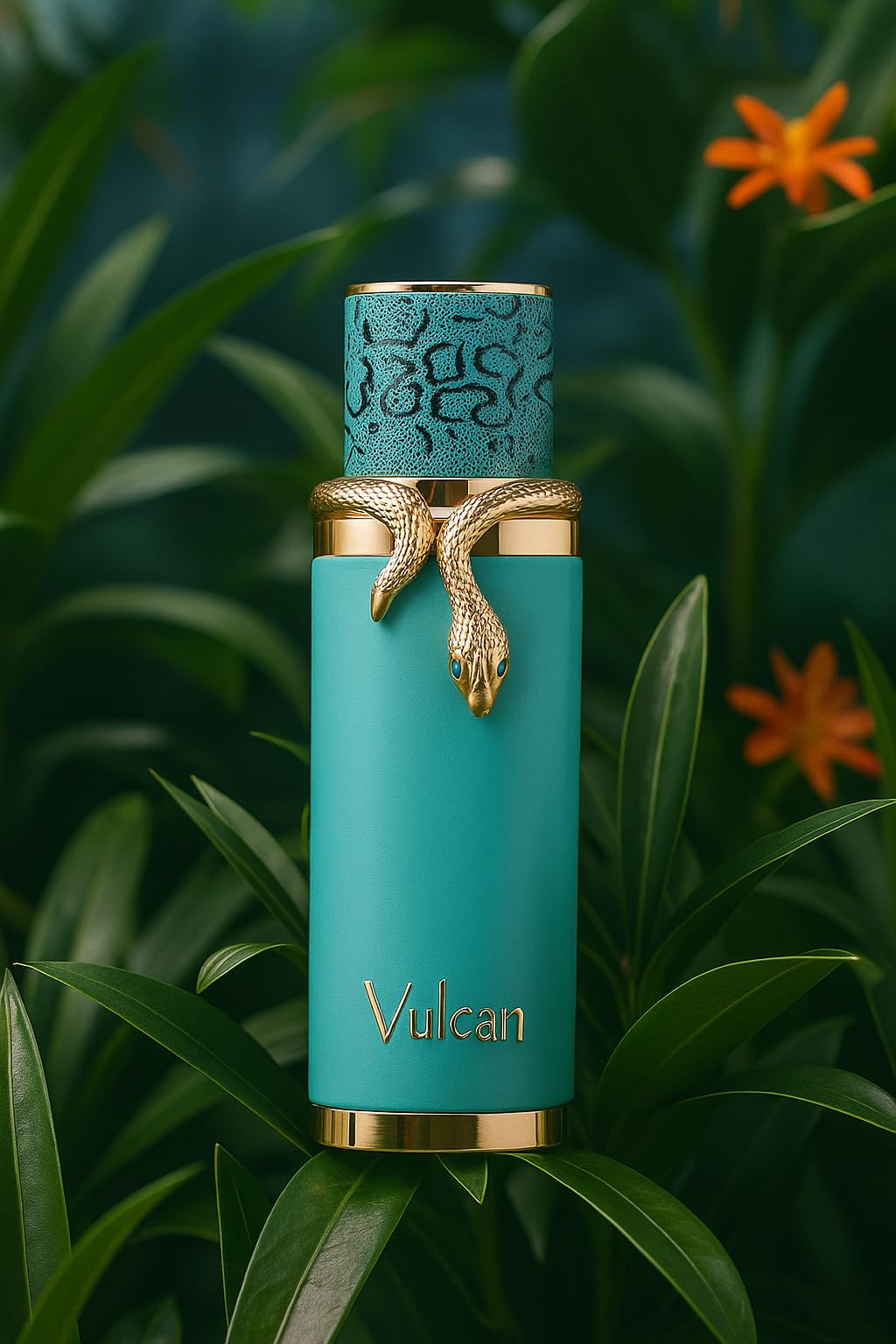 Vulcan Feu Eau de Parfum 100 ml / 3.4 fl oz – Unisex Bold Spicy