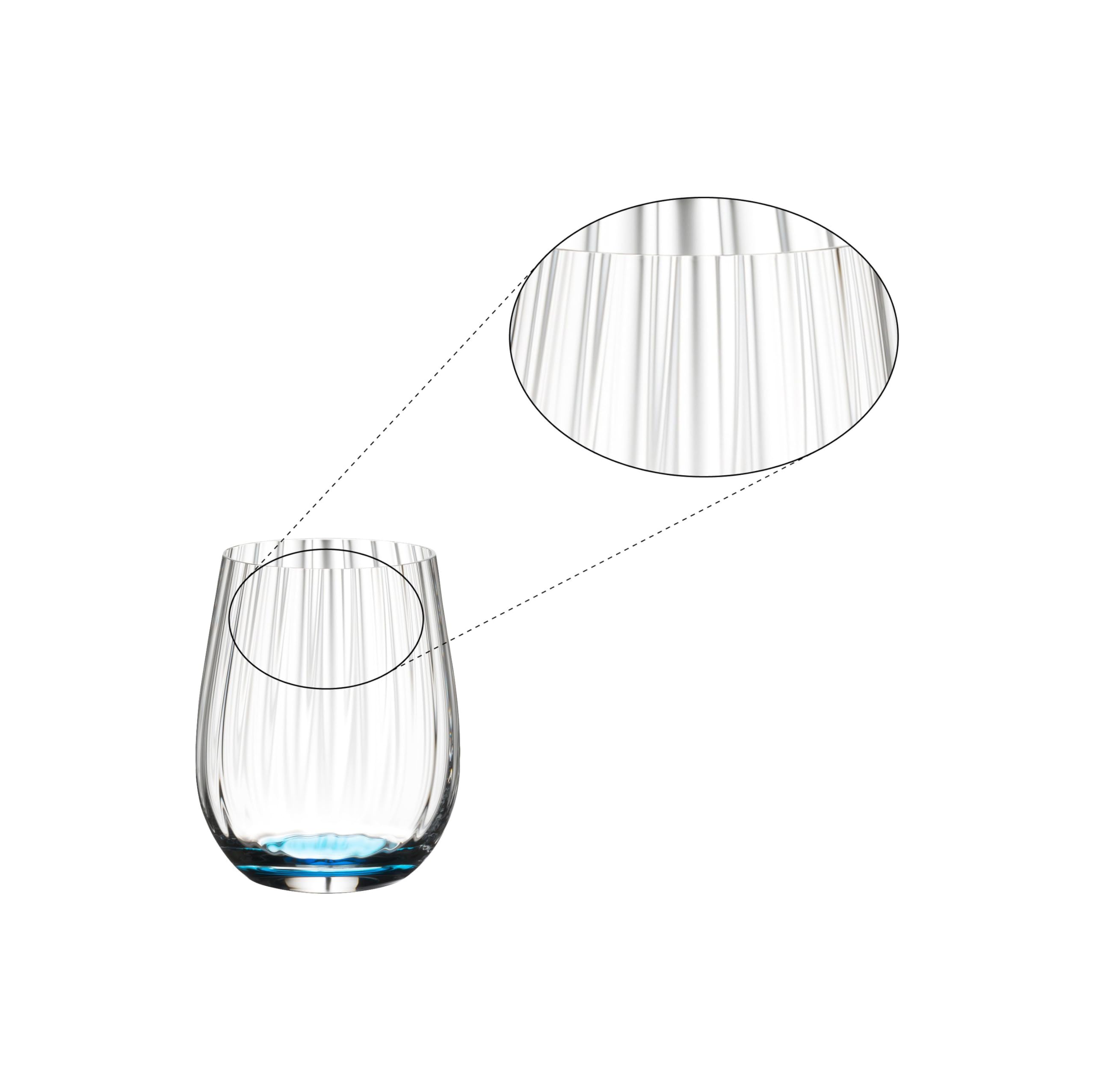 Riedel The O Wine Tumbler Optical Collection, 4 Stück