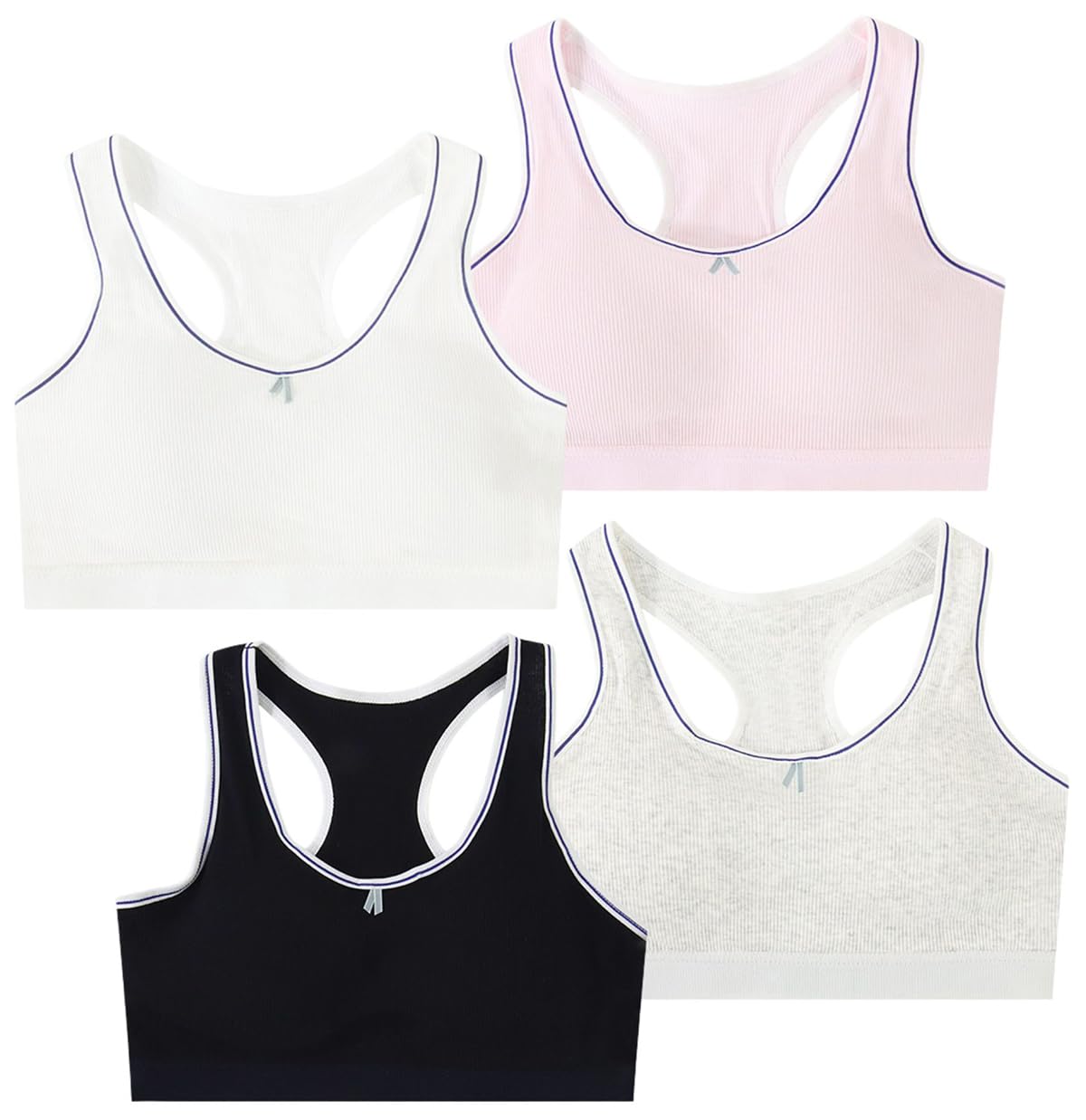Training Bra Sujetado de Entrenamiento, Opaco para Niñas