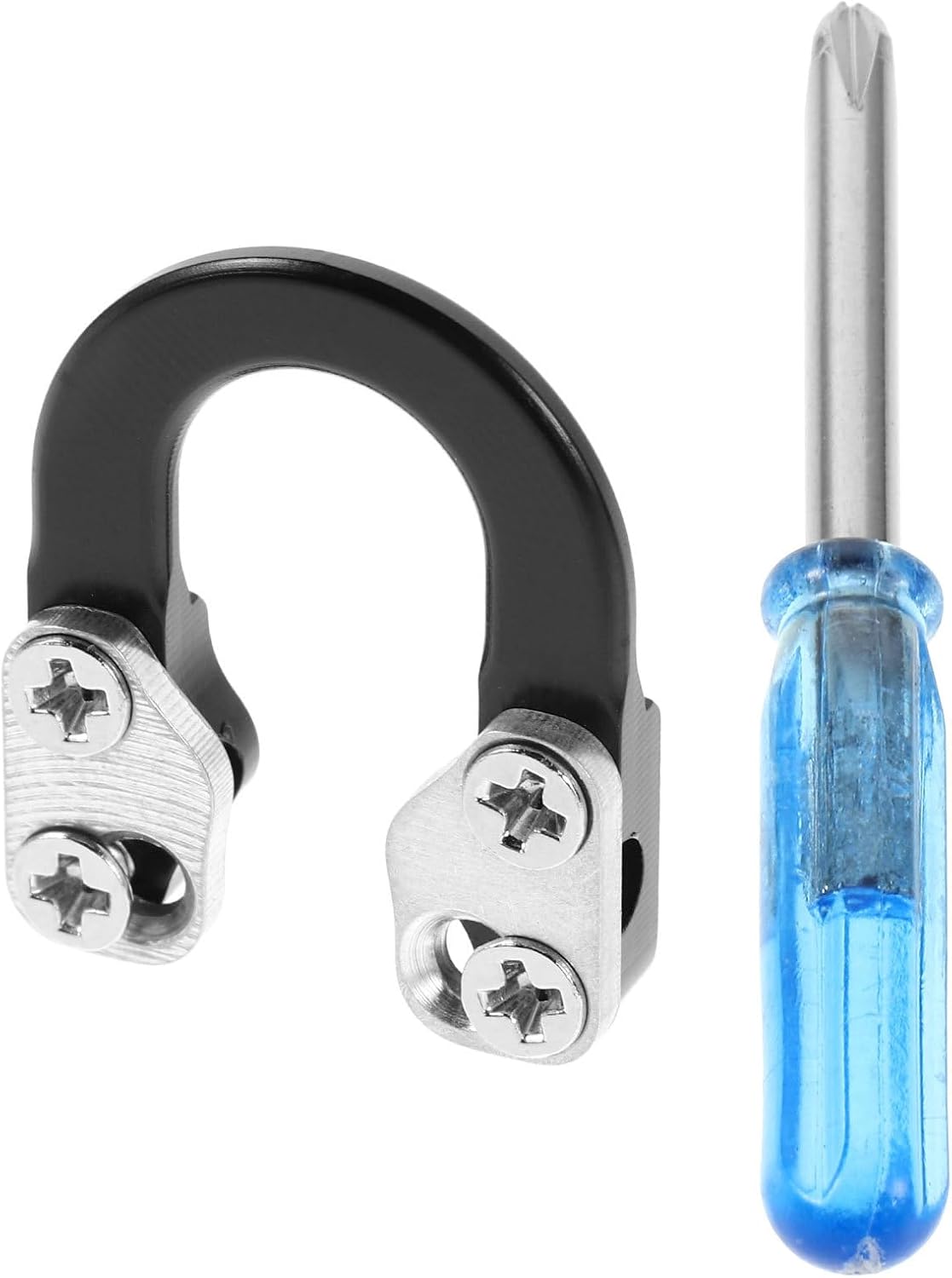 Archery Metal D Ring Bowstring Accessory Made of Lightweight Aluminum Alloy with Easy Installation and Precision Manufacturing for Compound Bow Training and Competitions