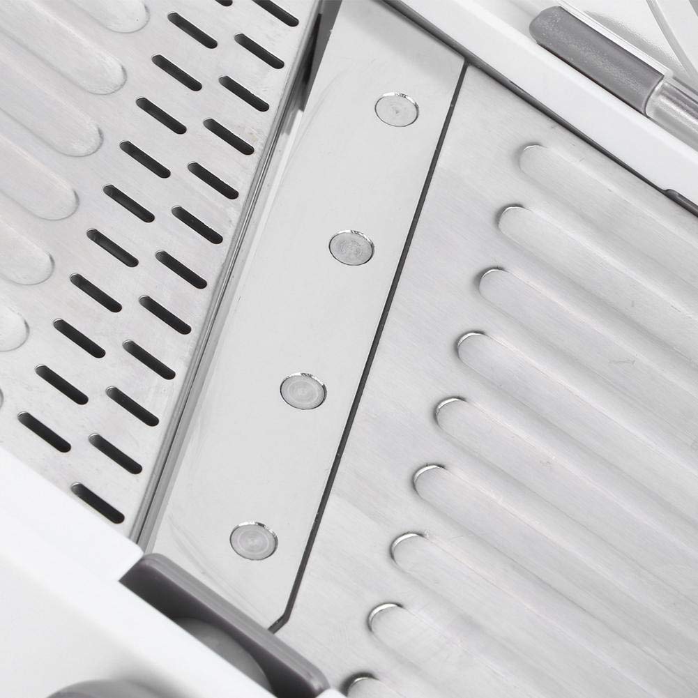 Fdit Cortador Manual de Verduras Rallador de Alimentos de Acero Inoxidable Rebanado Multifuncional Patata Cebolla Chopper Accesorios de Herramientas de Cocina