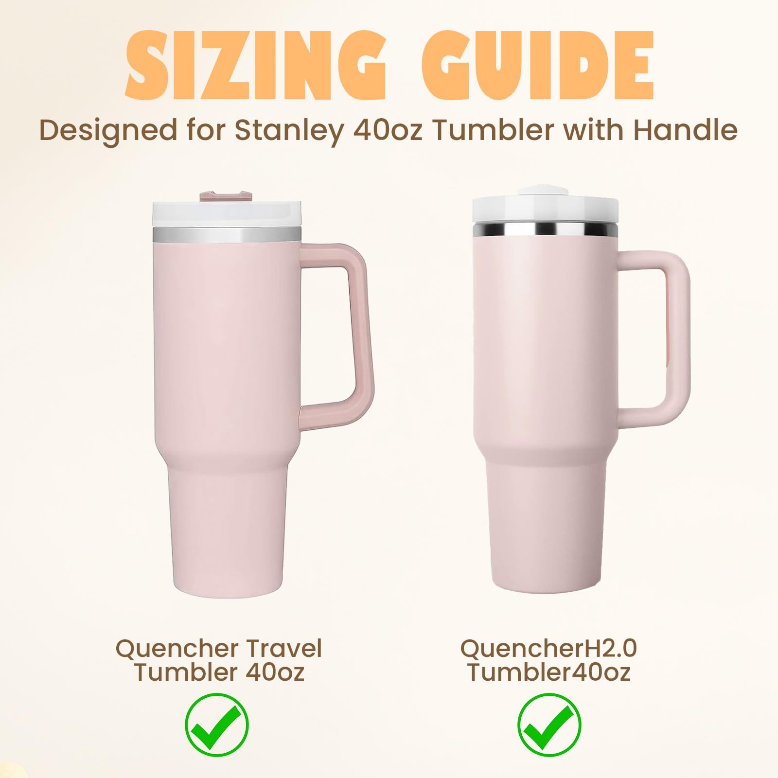 Greoer Ciotola per snack Stanley Cup da 1,18 l, in silicone, colore bianco crema, accessorio per alimenti con base antiscivolo, durevole e resistente, ideale per attività all'aperto (rosa Sakura