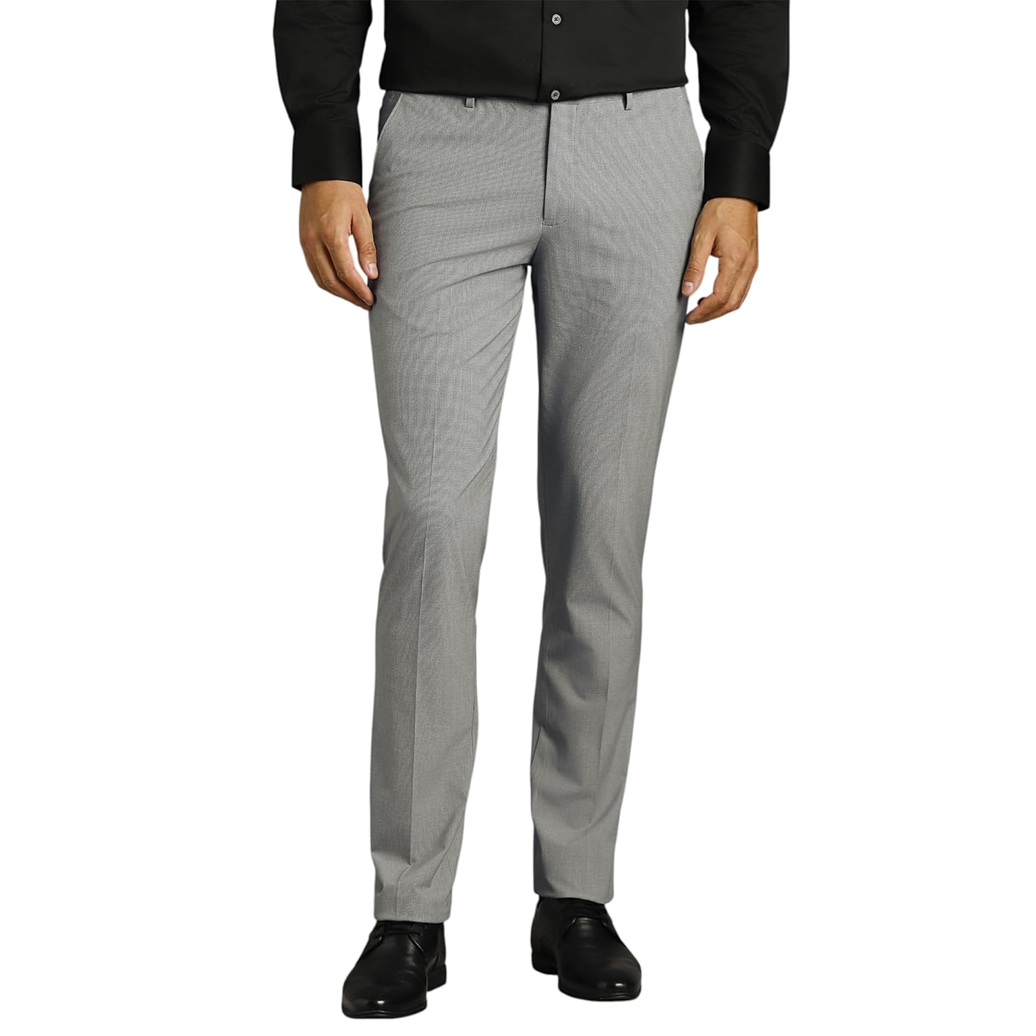 Louis Philippe Men's Slim Fit Mid Rise Premium Fabric Checks Formal Trouser - Review, Price and Buying Guide