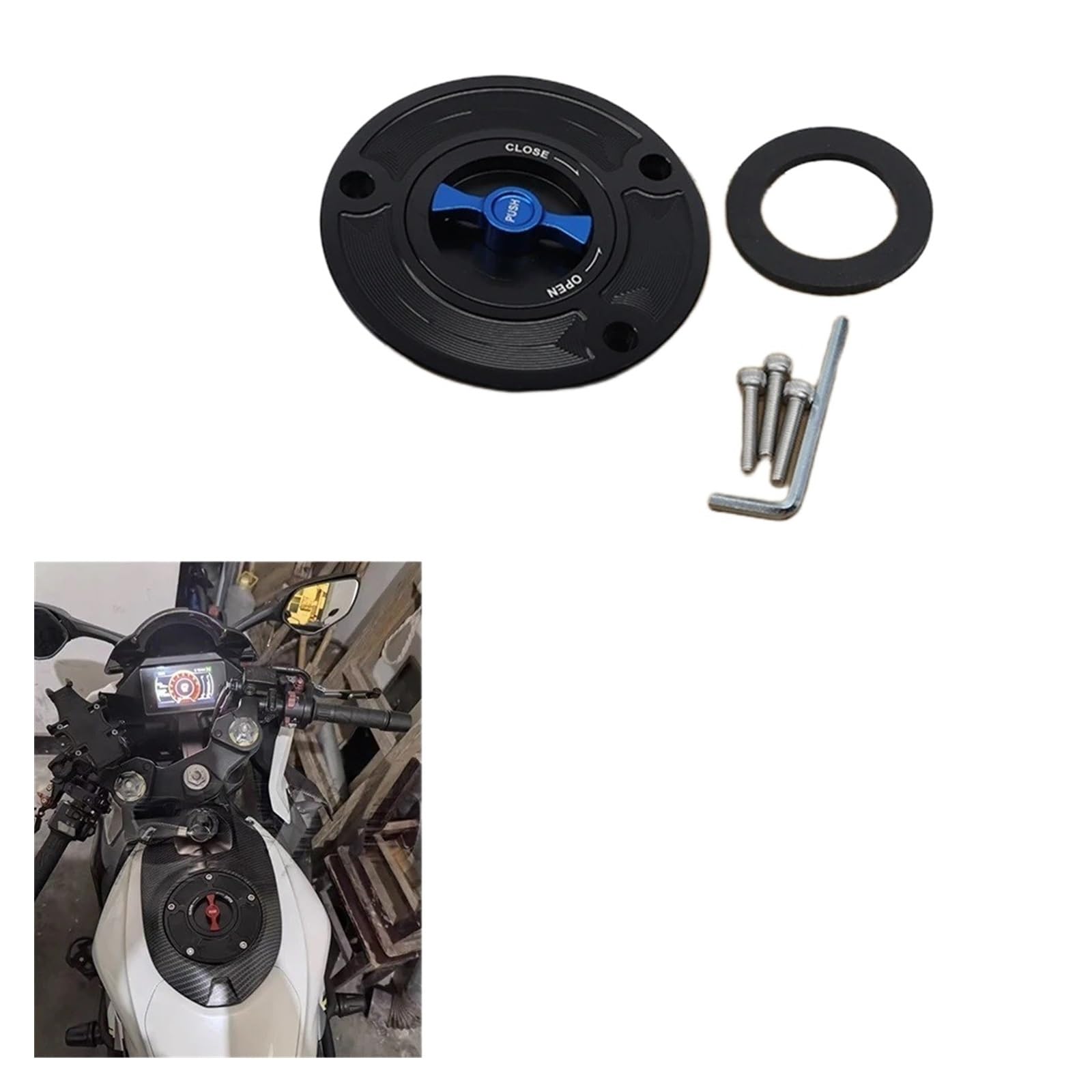 Tappo Serbatoio Tappo Serbatoio Carburante Gas Per Suzuki SV650 GSXR600
