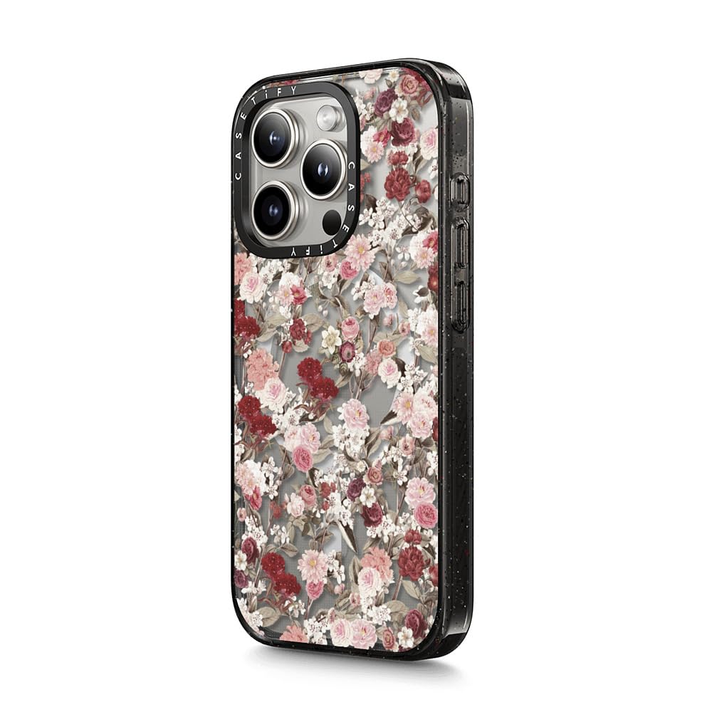CASETiFY コンパクト iPhone15Pro ケース Flower 黒花 楽天市場】【公式】CASETiFY CASETiFY iPhone 15 15Pro 15Pro