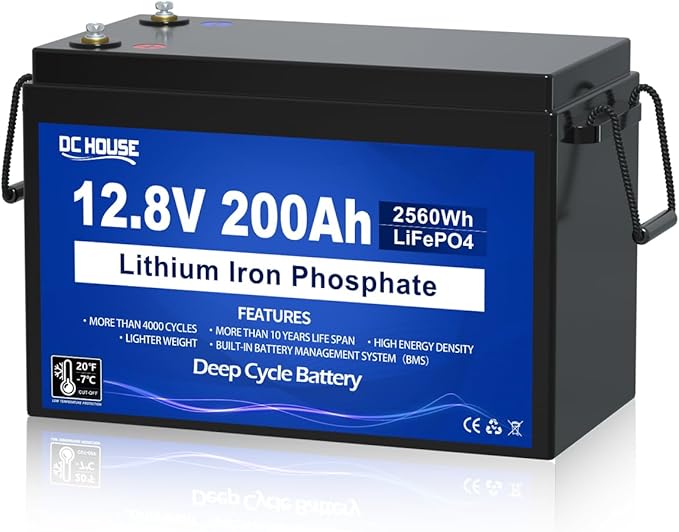 LiFePO4 accu 12V 200Ah