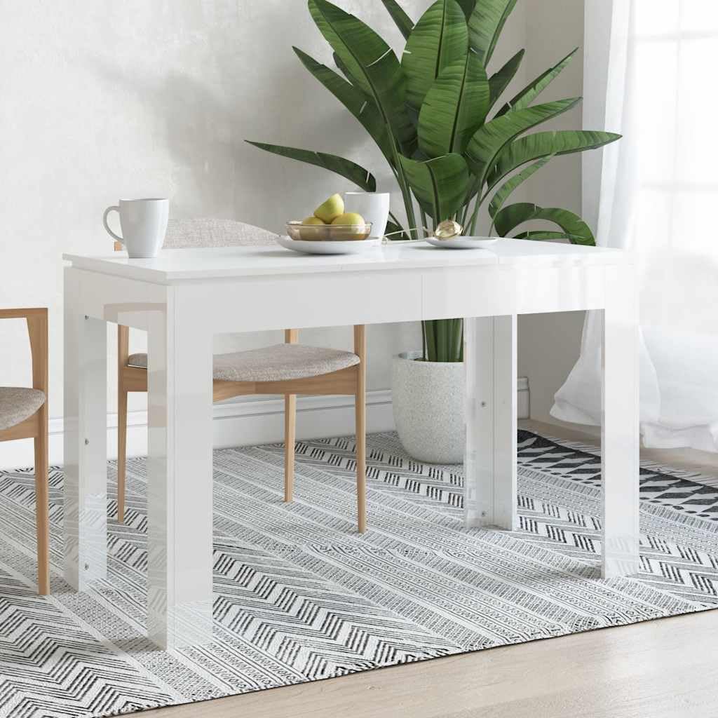 Esstisch Minimalistisch Braun Eichen-Optik 120x60x76 Cm – Aus Holzwerkstoff, Für Küche & Esszimmer