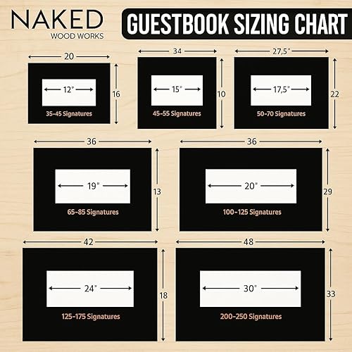 Miniatura 2 de Alternativa personalizada para libro de invitados de boda  Libro único de registro de boda con apellido cortado personalizado para recepción de boda