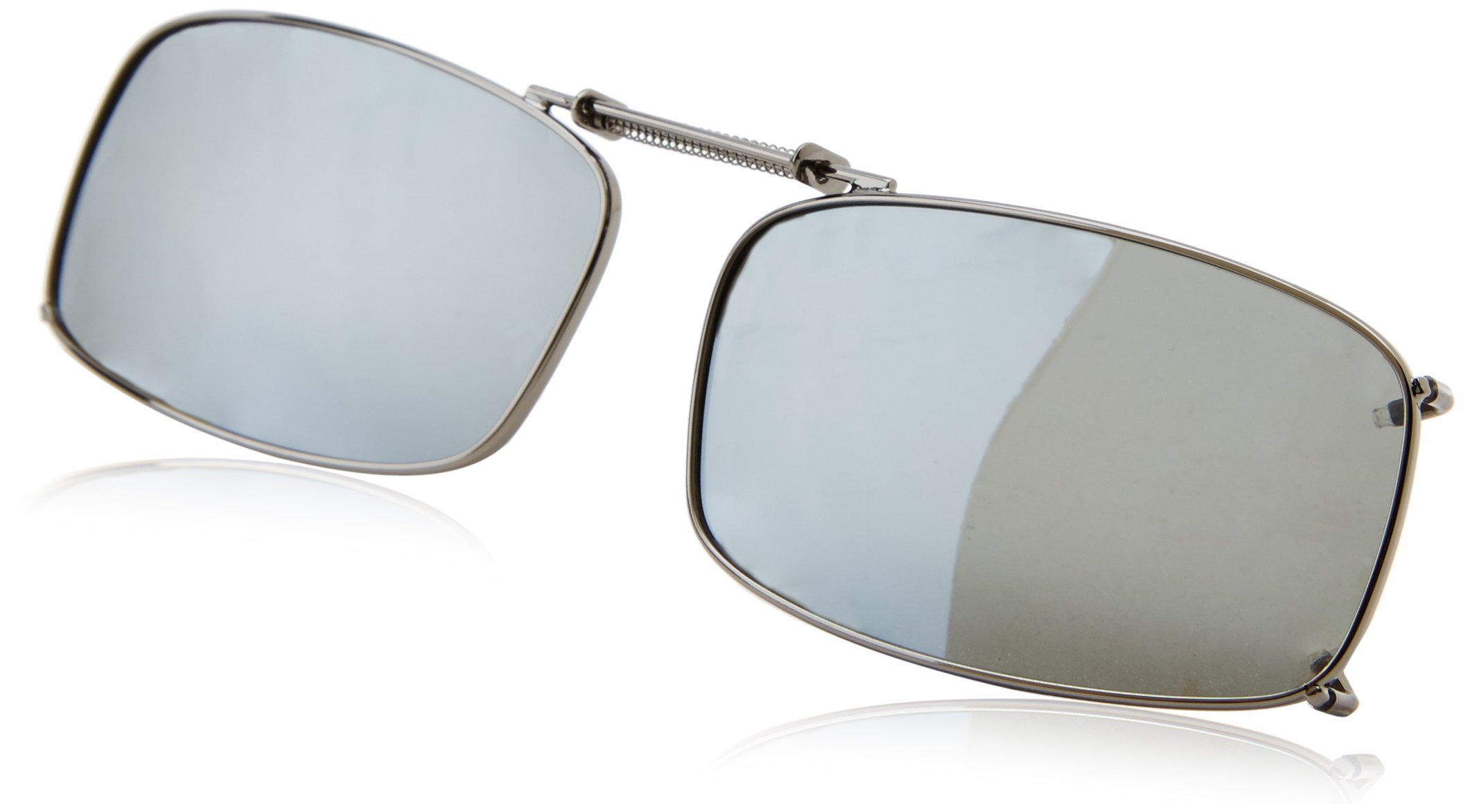 Solar Shield Clipon Rectangular 8 54 Polarized Sunglasses