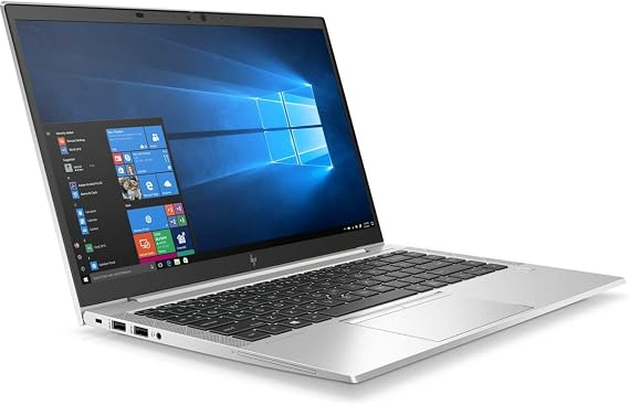 HP EliteBook 840 G7 14 FHD IPS Premium Business Laptop, 10th Gen Intel Core i7-10610U, 16GB RAM, 512GB PCIe SSD, Backlit Keyboard, Fingerprint Reader, WiFi 6, USB-C, Windows 10 Pro, Silver