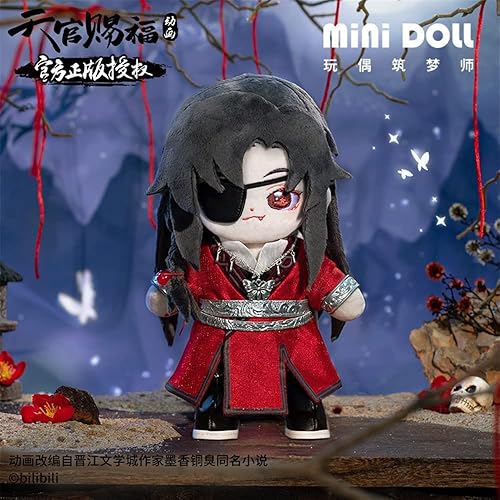 Miniatura 3 de Heaven Official's Blessing Tian Guan Ci Fu Hua Cheng San Lang Muñeco de peluche, lindo peluche de anime de personajes de dibujos animados de juguete