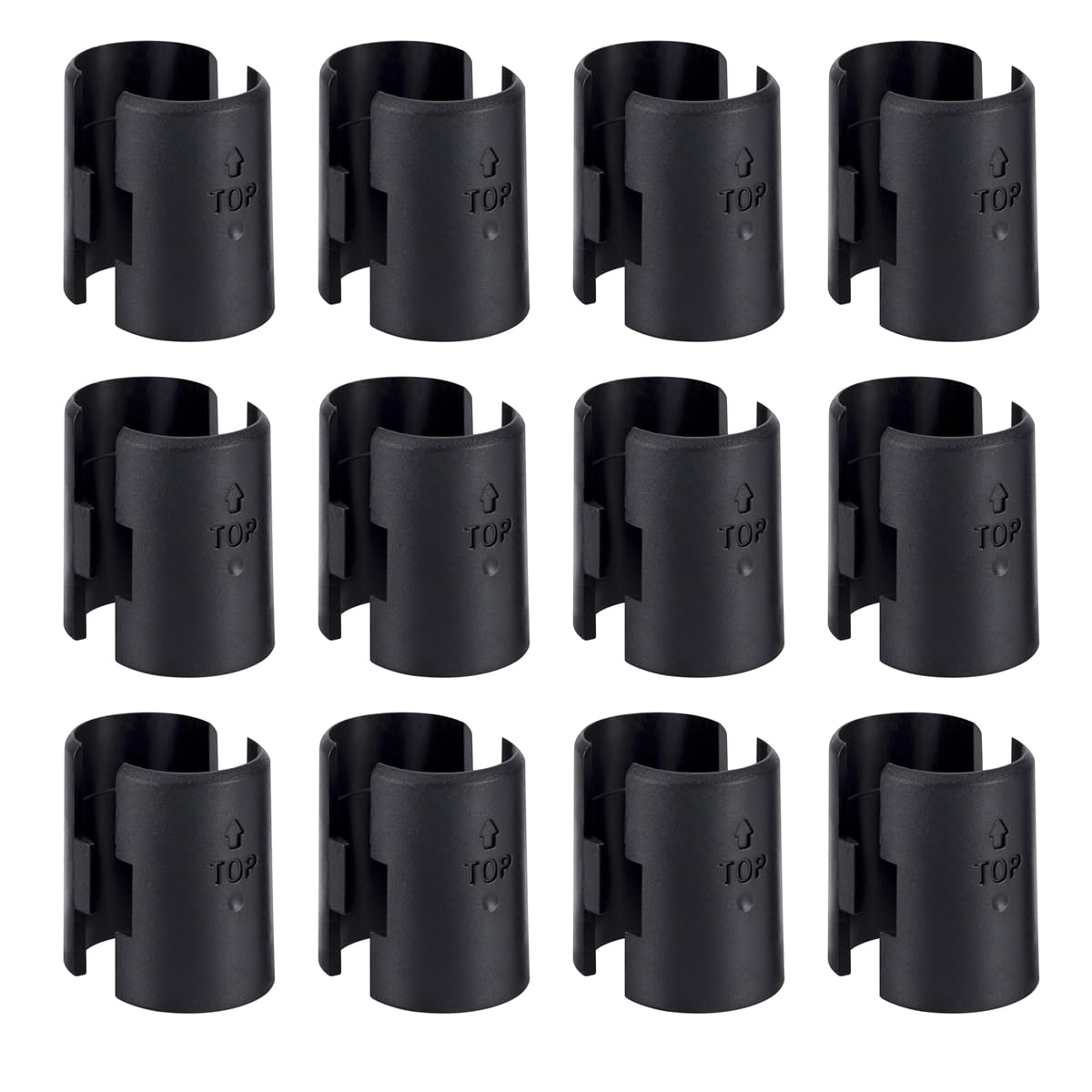 Wire Shelf Clips - 24Pack Wire Shelving Shelf Lock Clips for 1" Post Shelvings