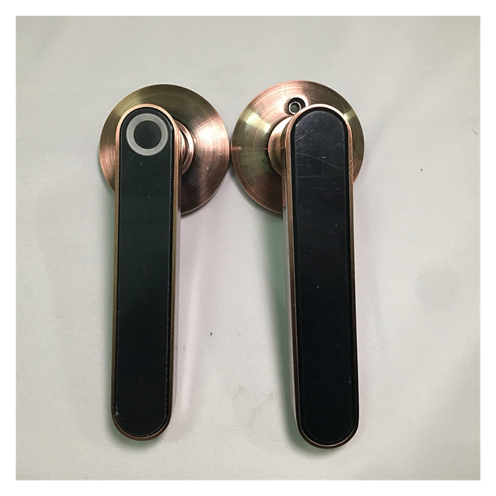Smart Biometric Fingerprint Door Lock Code Telefono App Bluetooth One Time Codice Dynamic Code Dinamico Sblocca Log della porta della porta in legno(Kit3)