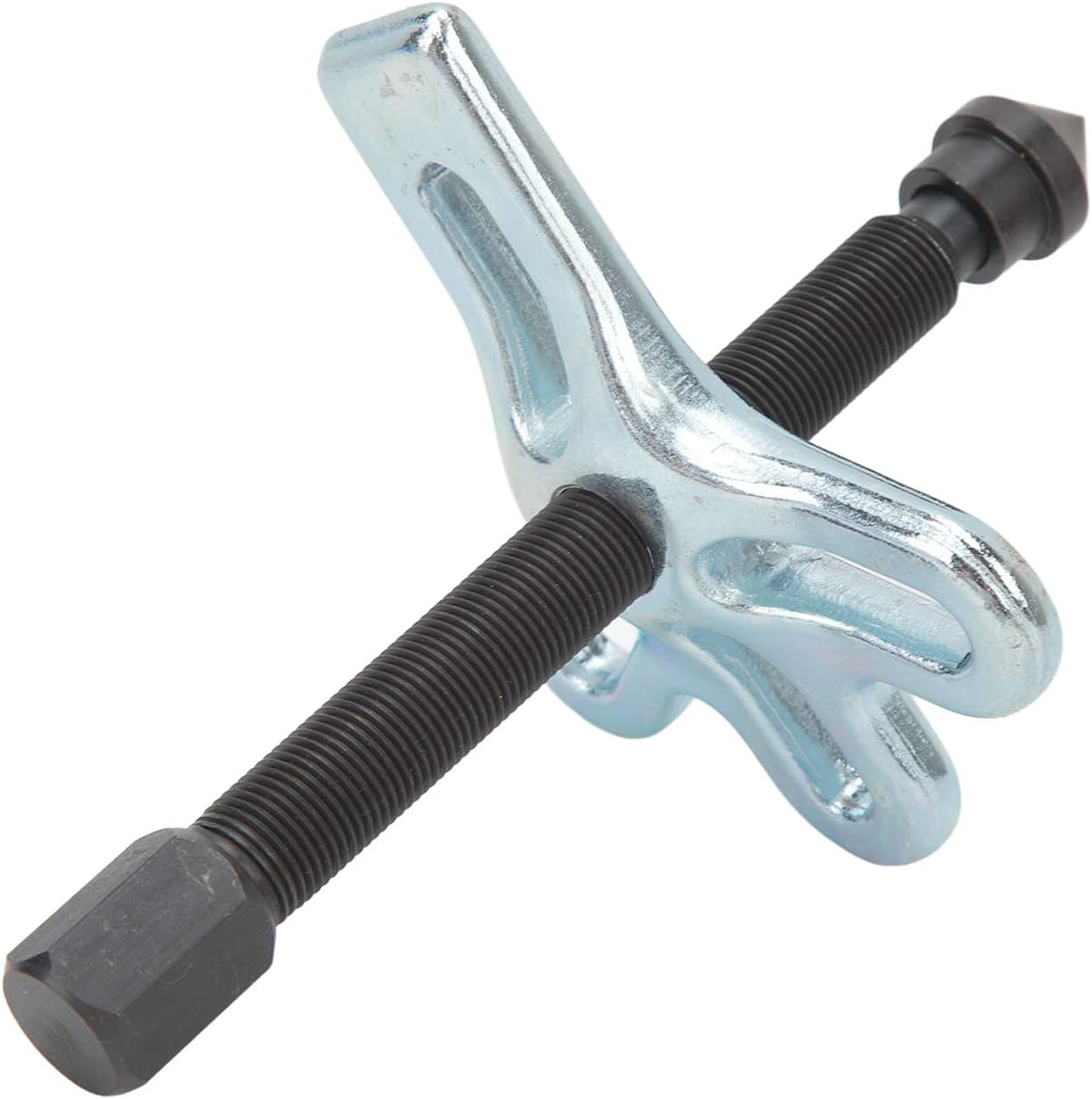 14PCS Harmonic Balancer Puller Kit, Reusable Carbon Steel Steering Wheel Puller Set with Storage Box for 2 or 3 Hole Applications