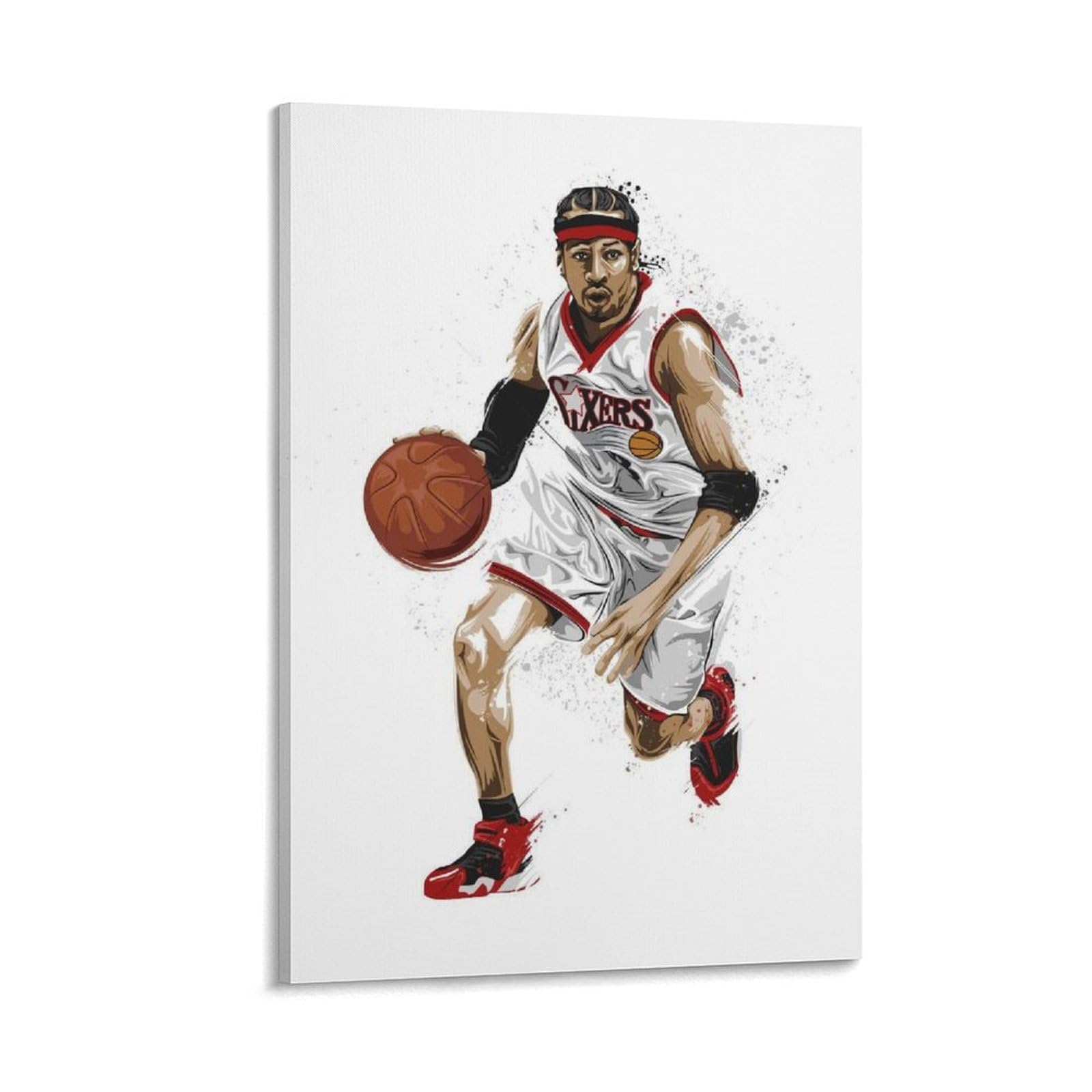 Amazon.co.jp: Allen Iverson アレン・アイバーソン・プレイング