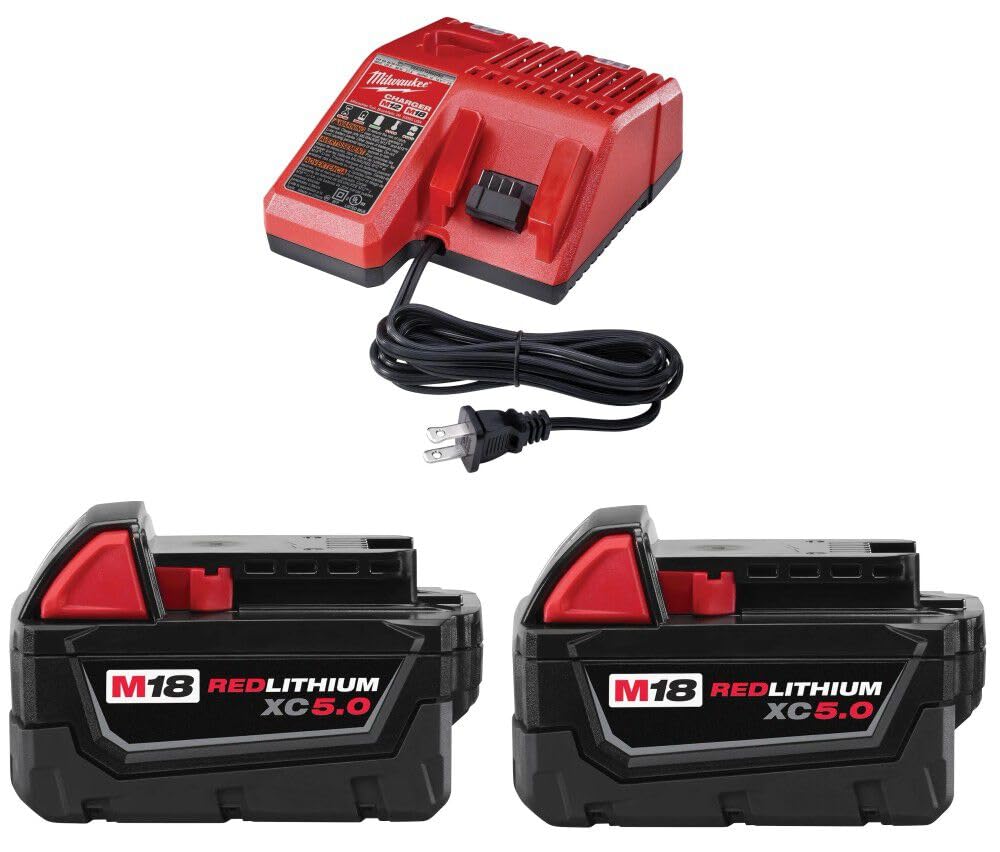 Milwaukee M18 5.0 BATTERY 2PK STARTER KIT