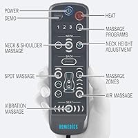 Vista 2 de Homedics Gentle Touch Gel Deluxe Shiatsu Neck, Shoulder and Back Massage Cushion with Heat