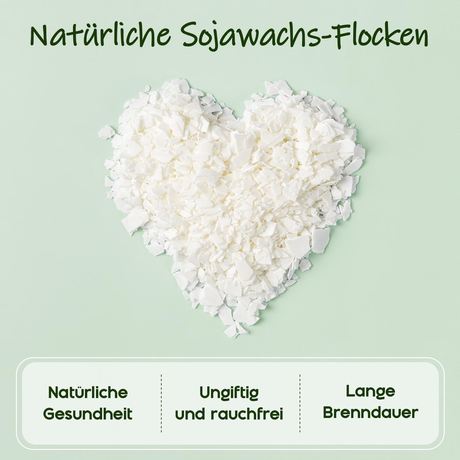 UNOTENA Sojawachs Flocken für Kerzen, Wachs Kerzenwachs 226G/9KG/18KG, Kerzenwachs zum Gießen, 100% Natürliches Öko Sojawachs für Kerzen[ 4.5KG ]