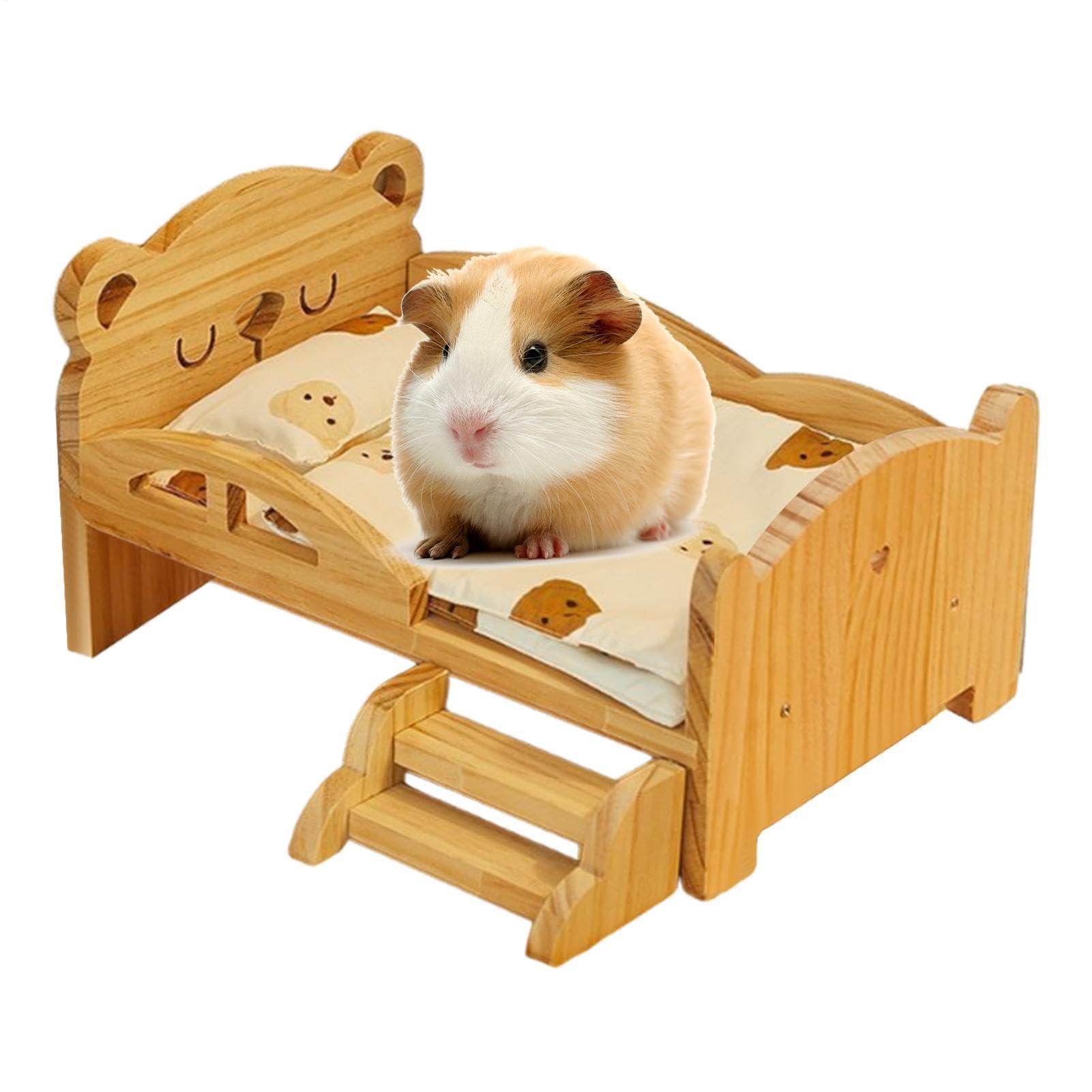 Per Furetto Mobilia per Animali Dormienti | In Legno Per Roditori Nani Per Criceto Gerbillo Riccio Cincillà Nano Coniglietti Furetto Porcellino D'