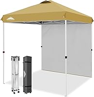 Vista 66 de EAGLE PEAK Tienda de campaña desplegable con 1 pared lateral, tienda de campaña para eventos de fácil instalación, sombra para exteriores, bolsa