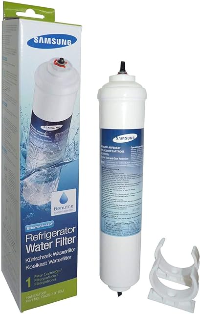 2 x Samsung Aqua Pure Fridge Freezer Ice & Water External Samsung  DA29-10105J Filter Cartridge
