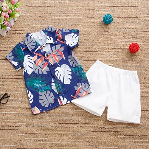 Roupas para bebês recém-nascidos, meninos, meninos, manga curta, estampada, camiseta, shorts lisos,