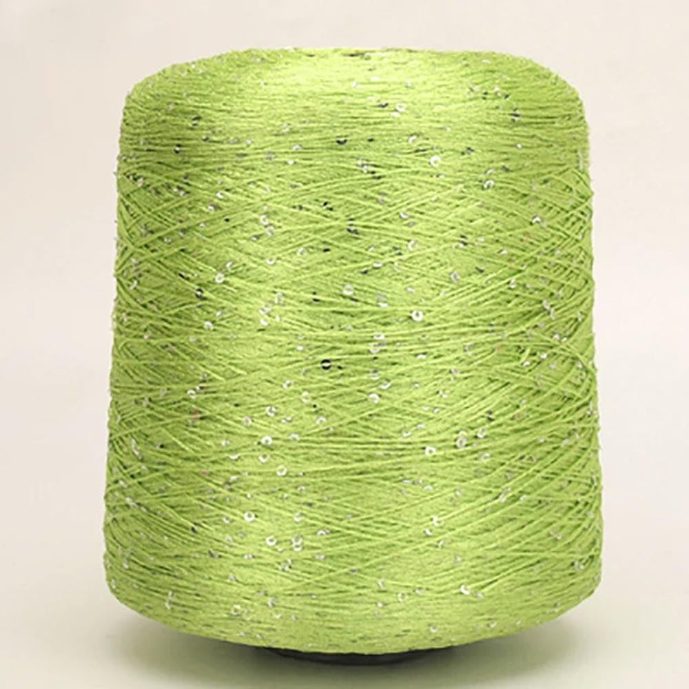 TPIONEER 500G Glitter FancyYarn Sequin Hand Crochet Thread Knitting Clothes Needleworkyarn With Sequins Knitting Yarn Needlework Sequins