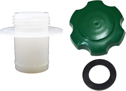 Vista 19 de Aftermarket Kit de tapa de gas para moto acuática, junta y tanque de combustible blanco compatible con Kawasaki OEM # 59231-3734/51049-3714 (azul)