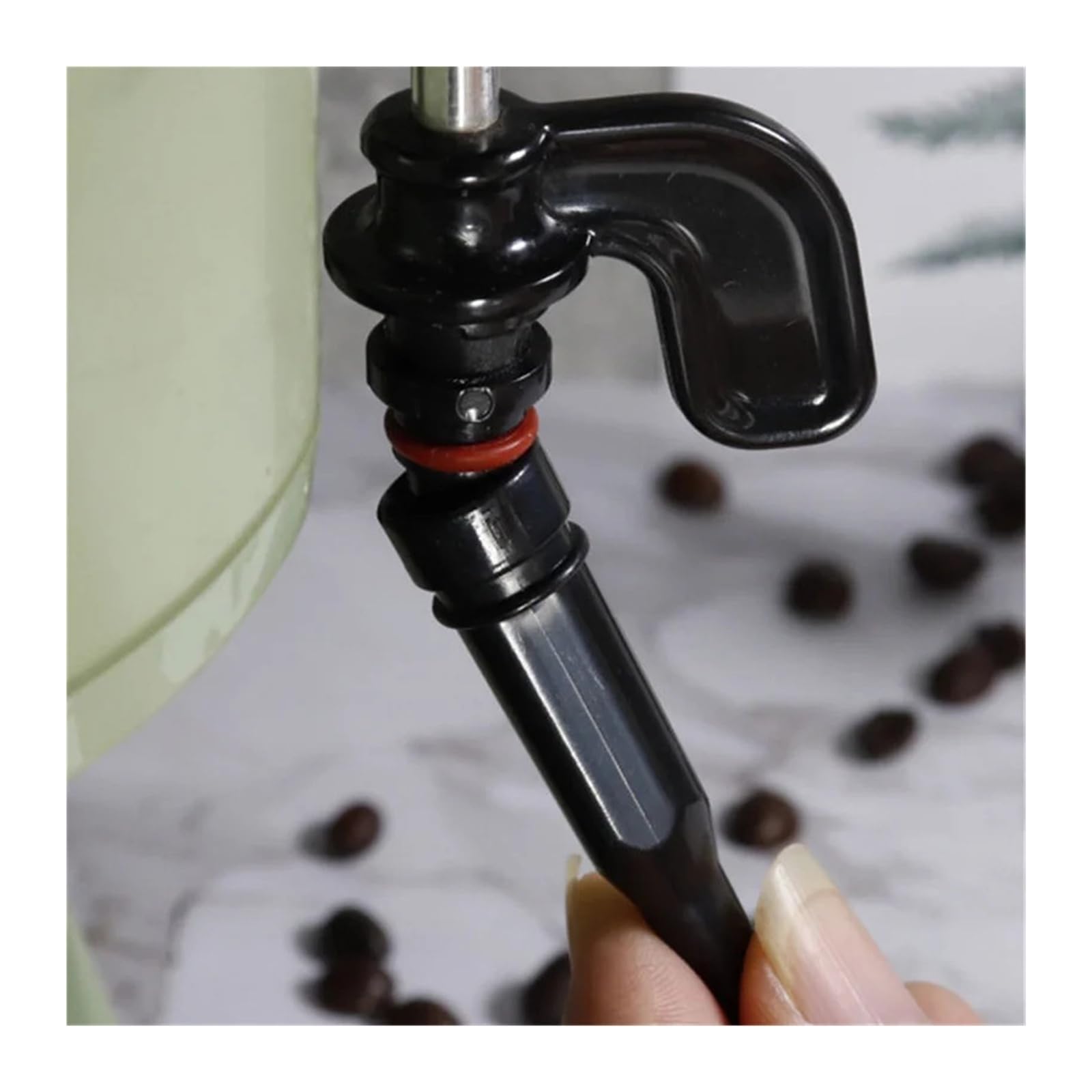 Compatibile con Delonghi EC0310.VBG Tubo ugello vapore caffè | EC710(T),EC331,EC702(T),ECO311,BCO,261,EC410,EAM3000,EX-1,S11(Outer tube For 310)