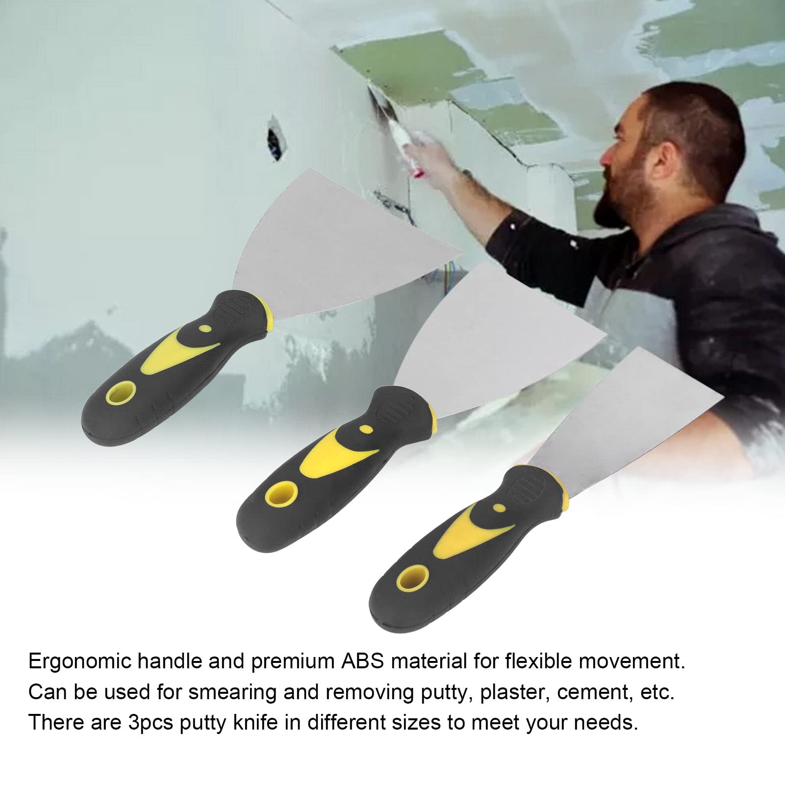 Putty Knife, Taping Knives Different Sizes For Wall, 57 OFF
