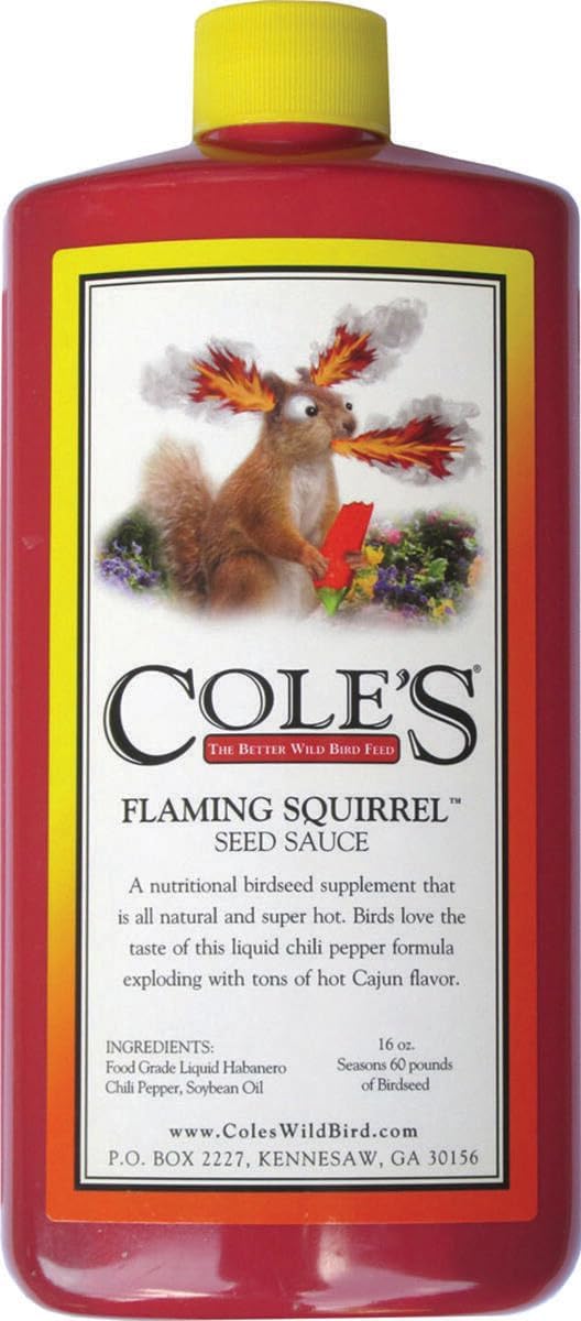 Cole's Flaming Squirrel Seed Sauce