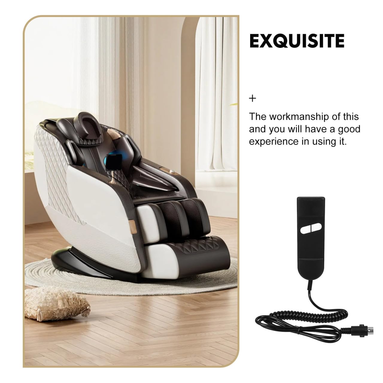 Mipcase Télécommande de Rechange pour Fauteuil relevable et Fauteuil de Relaxation avec 2 Boutons 5 Broches pour Commande électrique de canapé Compatible avec Aide relèvement électrique