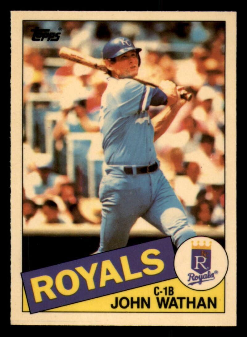 Baseball 1985 Tiffany #308 John Wathan NM Near Mint Royals
