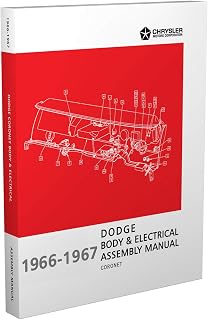 1966-1967 Dodge Coronet Body & Electrical Assembly Manual Reprint