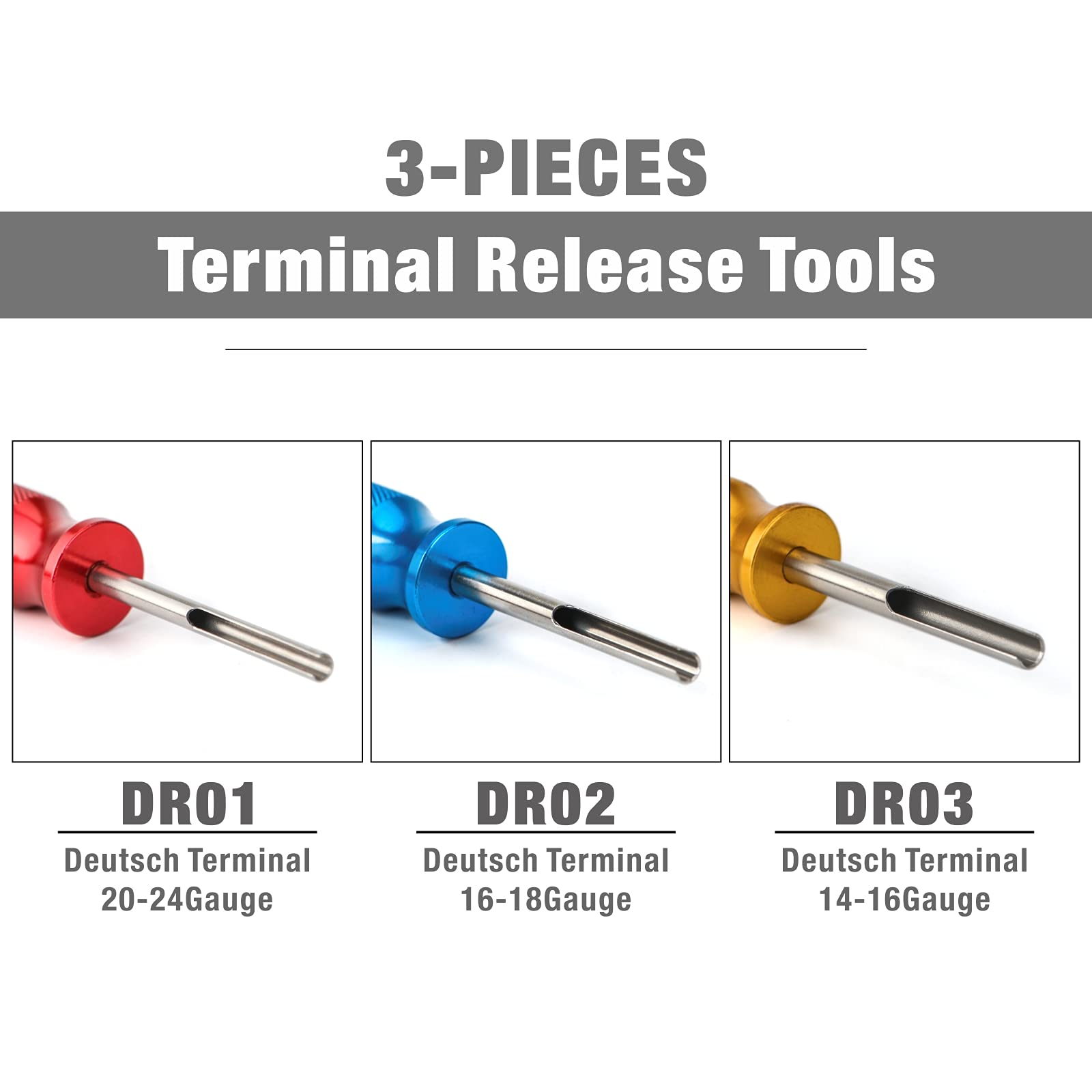 iCrimp Deutsch Contact Removal Tools, DT Series