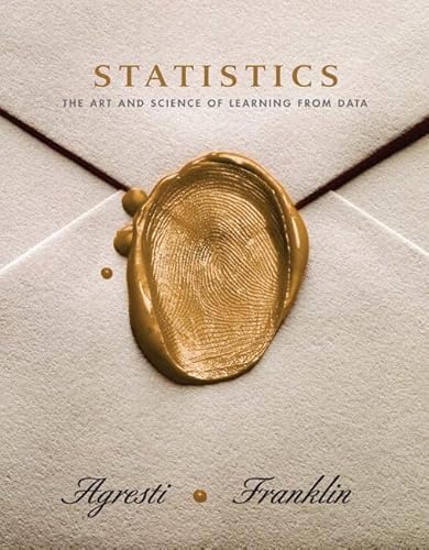 Statistics: The Art And Science of Learning from Data